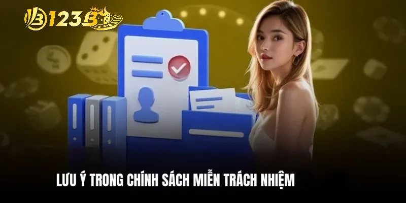 Miễn trừ trách nhiệm khi bạn gặp sự cố
