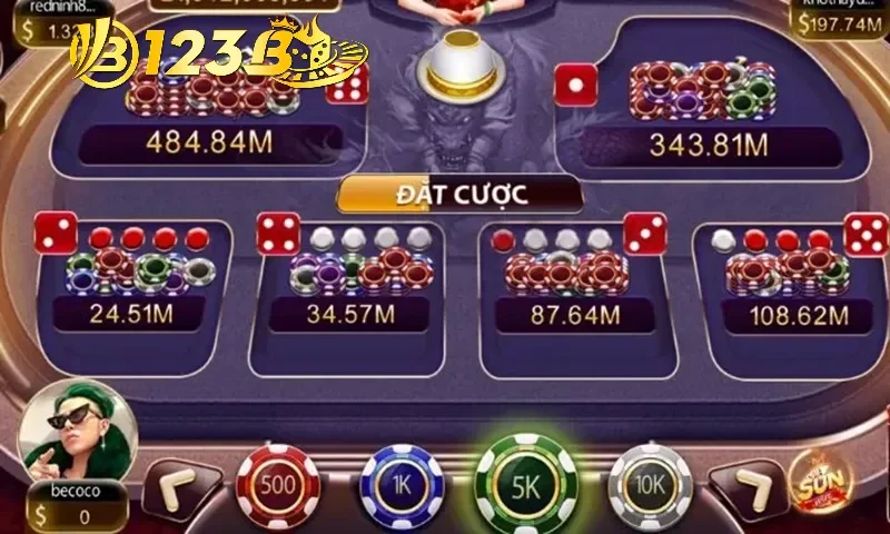 Các bước chơi game xóc đĩa ăn thưởng